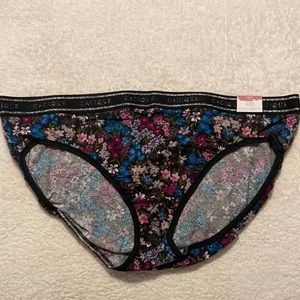 NWT Cacique floral black midnight ditsy Cotton Hipster panties Size 18/20